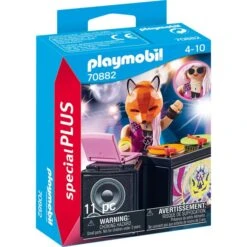 PLAYMOBIL 70882 SpecialPLUS DJ Mit Mischpult, Konstruktionsspielzeug