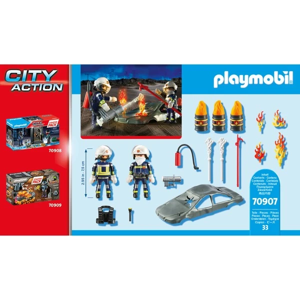 PLAYMOBIL 70907 City Action Starter Pack Feuerwehrübung, Konstruktionsspielzeug 5 PLAYMOBIL 70907 City Action Starter Pack Feuerwehrübung, Konstruktionsspielzeug – Bild 5