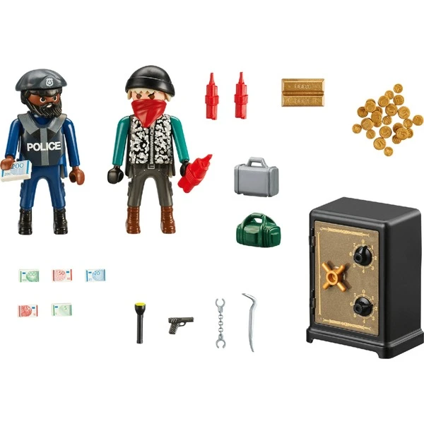 PLAYMOBIL 70908 City Action Starter Pack Tresorknacker, Konstruktionsspielzeug 2 PLAYMOBIL 70908 City Action Starter Pack Tresorknacker, Konstruktionsspielzeug – Bild 2