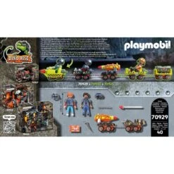 PLAYMOBIL 70929 Dino Rise Dino Mine Raketenkart, Konstruktionsspielzeug -Playmobil Store PLAYMOBIL 70929 Dino Rise Dino Mine Raketenkart Konstruktionsspielzeug@@1802664 4
