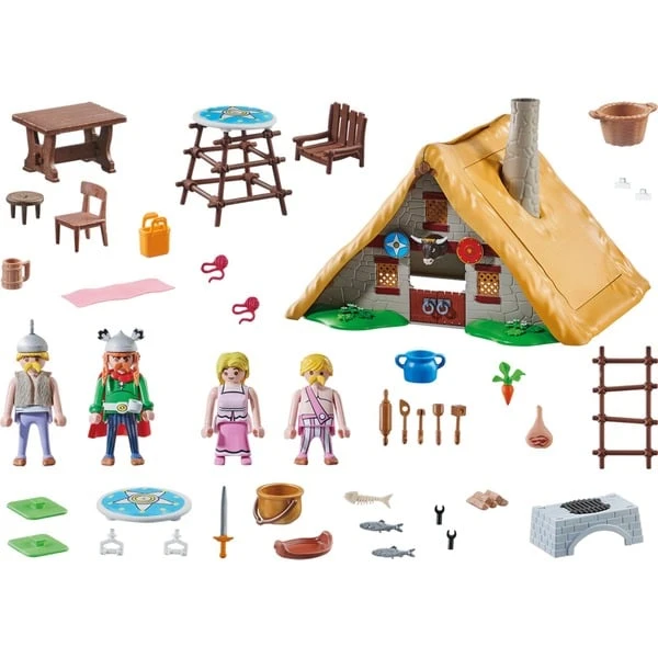 PLAYMOBIL 70932 Asterix Hütte Des Majestix, Konstruktionsspielzeug 2 PLAYMOBIL 70932 Asterix Hütte Des Majestix, Konstruktionsspielzeug – Bild 2