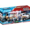 PLAYMOBIL 70936 City Action Rettungs-Fahrzeug: US Ambulance, Konstruktionsspielzeug