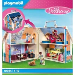PLAYMOBIL 70985 Dollhouse Mitnehm-Puppenhaus, Konstruktionsspielzeug 10 PLAYMOBIL 70985 Dollhouse Mitnehm-Puppenhaus, Konstruktionsspielzeug -Playmobil Store PLAYMOBIL 70985 Dollhouse Mitnehm Puppenhaus Konstruktionsspielzeug@@1810062 3