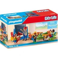 PLAYMOBIL 71036 City Life Erster Schultag, Konstruktionsspielzeug