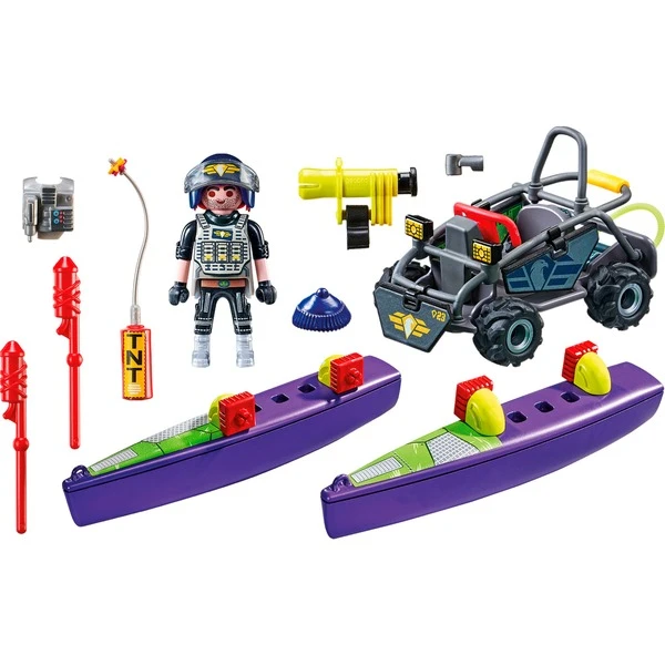 PLAYMOBIL 71147 City Action SWAT-Multi-Terrain-Quad, Konstruktionsspielzeug 2 PLAYMOBIL 71147 City Action SWAT-Multi-Terrain-Quad, Konstruktionsspielzeug – Bild 2