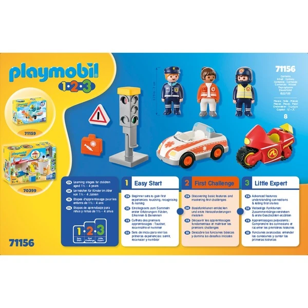 PLAYMOBIL 71156 1.2.3 Helden Des Alltags, Konstruktionsspielzeug 6 PLAYMOBIL 71156 1.2.3 Helden Des Alltags, Konstruktionsspielzeug – Bild 6