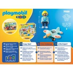 PLAYMOBIL 71159 1.2.3 Flugzeug, Konstruktionsspielzeug 9 PLAYMOBIL 71159 1.2.3 Flugzeug, Konstruktionsspielzeug -Playmobil Store PLAYMOBIL 71159 1 2 3 Flugzeug Konstruktionsspielzeug@@1848028 4