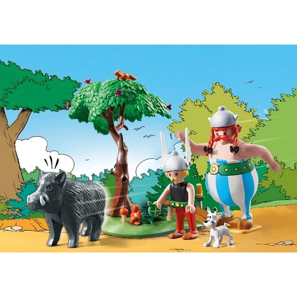 PLAYMOBIL 71160 Asterix Wildschweinjagd, Konstruktionsspielzeug 3 PLAYMOBIL 71160 Asterix Wildschweinjagd, Konstruktionsspielzeug – Bild 3