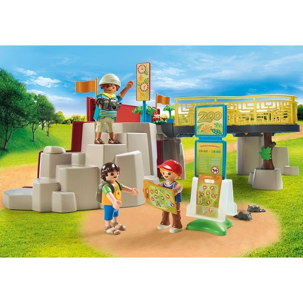 PLAYMOBIL 71190 Family Fun Mein Großer Erlebnis-Zoo, Konstruktionsspielzeug – Bild 5