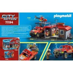PLAYMOBIL 71194 City Action Feuerwehr-Löschtruck, Konstruktionsspielzeug -Playmobil Store PLAYMOBIL 71194 City Action Feuerwehr L schtruck Konstruktionsspielzeug@@1849629 8