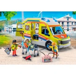 PLAYMOBIL 71202 City Life - Rettungswagen Mit Licht Und Sound, Konstruktionsspielzeug -Playmobil Store PLAYMOBIL 71202 City Life Rettungswagen mit Licht und Sound Konstruktionsspielzeug@@1888933 2