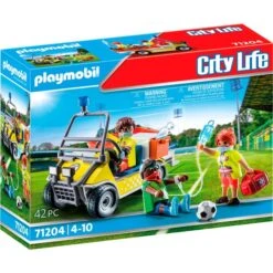 PLAYMOBIL 71204 Rettungscaddy, Konstruktionsspielzeug