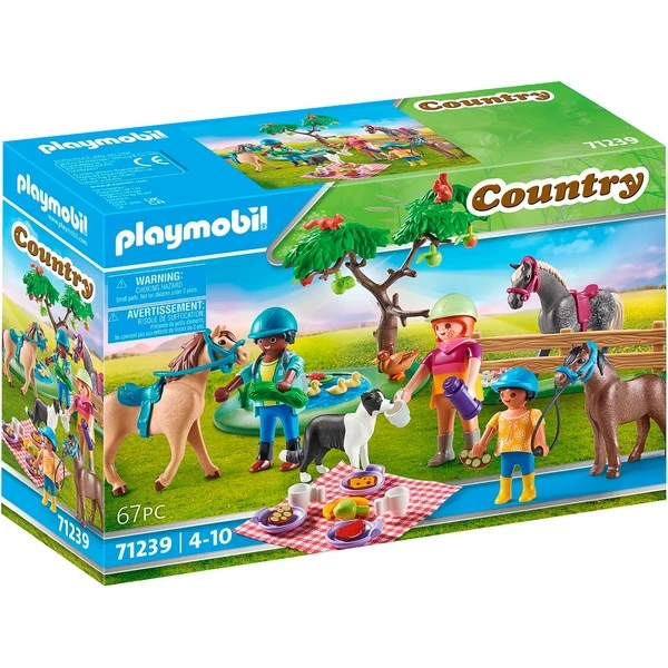 PLAYMOBIL 71239 Picknickausflug Mit Pferden, Konstruktionsspielzeug 1 PLAYMOBIL 71239 Picknickausflug Mit Pferden, Konstruktionsspielzeug