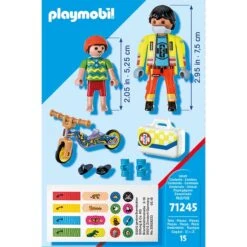 PLAYMOBIL 71245 City Life - Sanitäter Mit Patient, Konstruktionsspielzeug -Playmobil Store PLAYMOBIL 71245 City Life Sanit ter mit Patient Konstruktionsspielzeug@@1888992 3