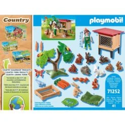 PLAYMOBIL 71252 Kaninchenstall, Konstruktionsspielzeug 7 PLAYMOBIL 71252 Kaninchenstall, Konstruktionsspielzeug -Playmobil Store PLAYMOBIL 71252 Kaninchenstall Konstruktionsspielzeug@@1888995 3