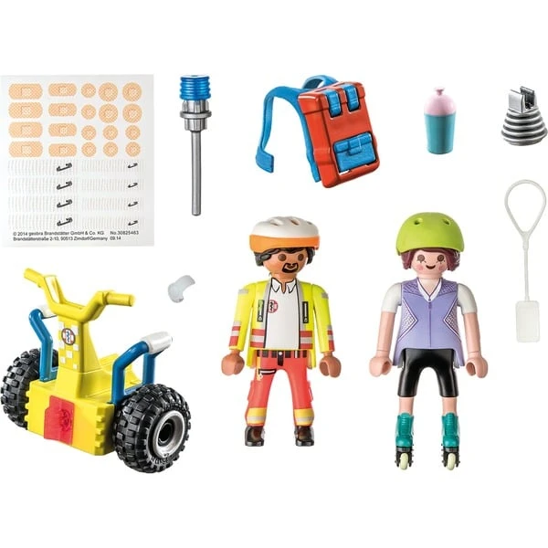 PLAYMOBIL 71257 City Life Starter Pack Rettung Mit Balance-Racer, Konstruktionsspielzeug – Bild 2