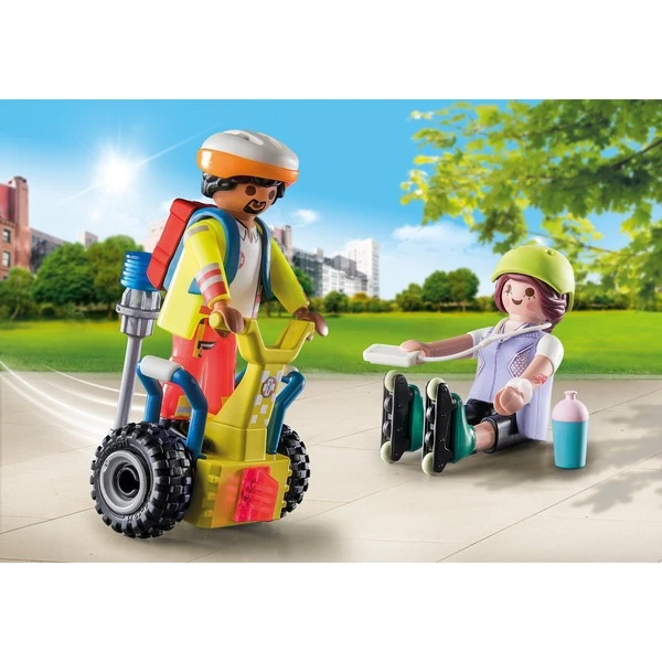 PLAYMOBIL 71257 City Life Starter Pack Rettung Mit Balance-Racer, Konstruktionsspielzeug – Bild 3