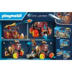 PLAYMOBIL 71299 Novelmore Burnham Raiders - Feuerkampfwagen, Konstruktionsspielzeug 23 PLAYMOBIL 71299 Novelmore Burnham Raiders - Feuerkampfwagen, Konstruktionsspielzeug -Playmobil Store PLAYMOBIL 71299 Novelmore Burnham Raiders Feuerkampfwagen Konstruktionsspielzeug@@1889045 11