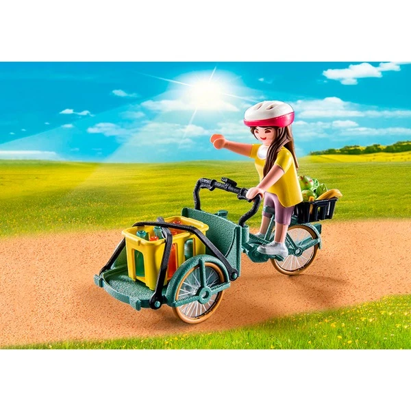 PLAYMOBIL 71306 Country Lastenfahrrad, Konstruktionsspielzeug 4 PLAYMOBIL 71306 Country Lastenfahrrad, Konstruktionsspielzeug – Bild 4