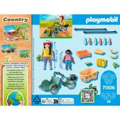 PLAYMOBIL 71306 Country Lastenfahrrad, Konstruktionsspielzeug 9 PLAYMOBIL 71306 Country Lastenfahrrad, Konstruktionsspielzeug -Playmobil Store PLAYMOBIL 71306 Country Lastenfahrrad Konstruktionsspielzeug@@1889112 4