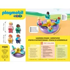 PLAYMOBIL 71324 1.2.3 Zahlenkarussell, Konstruktionsspielzeug -Playmobil Store PLAYMOBIL 71324 1 2 3 Zahlenkarussell Konstruktionsspielzeug@@1889197 5