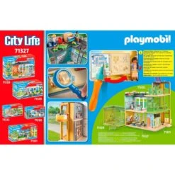 PLAYMOBIL 71327 City Life Große Schule, Konstruktionsspielzeug -Playmobil Store PLAYMOBIL 71327 City Life Gro e Schule Konstruktionsspielzeug@@1889116 7
