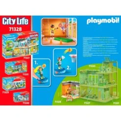PLAYMOBIL 71328 City Life Anbau Turnhalle, Konstruktionsspielzeug -Playmobil Store PLAYMOBIL 71328 City Life Anbau Turnhalle Konstruktionsspielzeug@@1889117 5