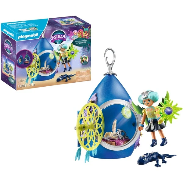 PLAYMOBIL 71349 Ayuma Moon Fairy Tropfenhäuschen, Konstruktionsspielzeug 5 PLAYMOBIL 71349 Ayuma Moon Fairy Tropfenhäuschen, Konstruktionsspielzeug – Bild 5