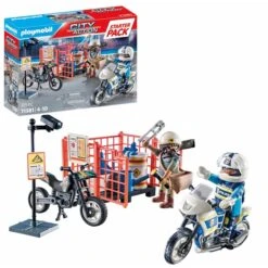 PLAYMOBIL 71381 City Action Starter Pack Polizei, Konstruktionsspielzeug -Playmobil Store PLAYMOBIL 71381 City Action Starter Pack Polizei Konstruktionsspielzeug@@1889176 4