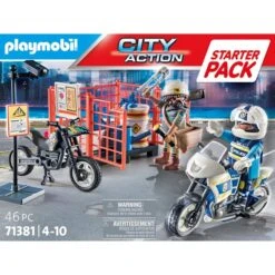 PLAYMOBIL 71381 City Action Starter Pack Polizei, Konstruktionsspielzeug -Playmobil Store PLAYMOBIL 71381 City Action Starter Pack Polizei Konstruktionsspielzeug@@1889176 5