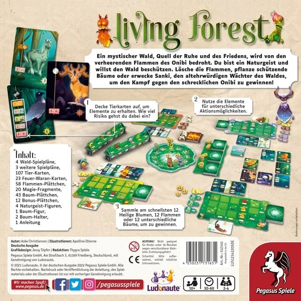Pegasus Living Forest, Brettspiel 5 Pegasus Living Forest, Brettspiel – Bild 5
