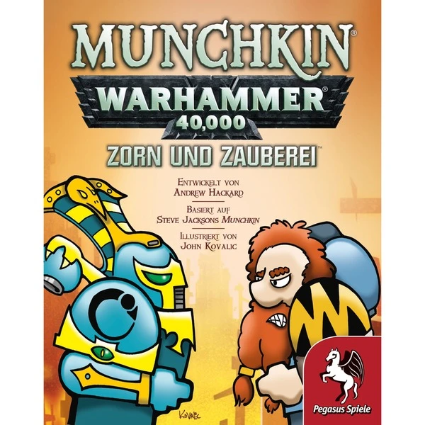 Pegasus Munchkin Warhammer 40.000: Zorn Und Zauberei, Kartenspiel – Bild 2