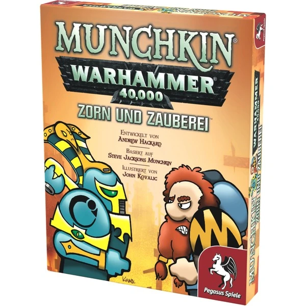 Pegasus Munchkin Warhammer 40.000: Zorn Und Zauberei, Kartenspiel – Bild 4