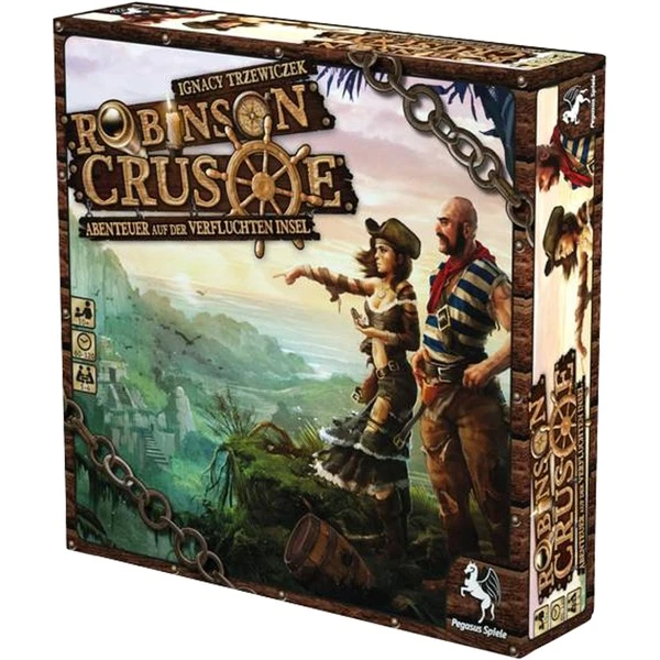 Pegasus Robinson Crusoe - Abenteuer Auf Der Verfluchten Insel, Brettspiel 3 Pegasus Robinson Crusoe - Abenteuer Auf Der Verfluchten Insel, Brettspiel – Bild 3