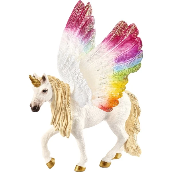 Schleich Geflügeltes Regenbogeneinhorn, Spielfigur 1 Schleich Geflügeltes Regenbogeneinhorn, Spielfigur