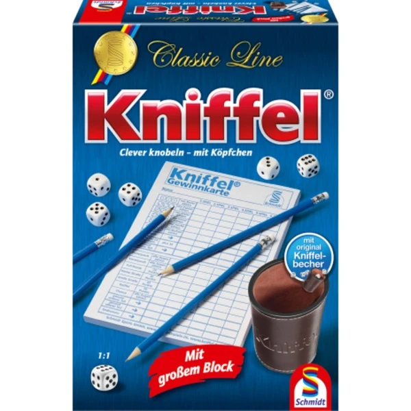 Schmidt Spiele Classic Line: Kniffel, Würfelspiel 1 Schmidt Spiele Classic Line: Kniffel, Würfelspiel