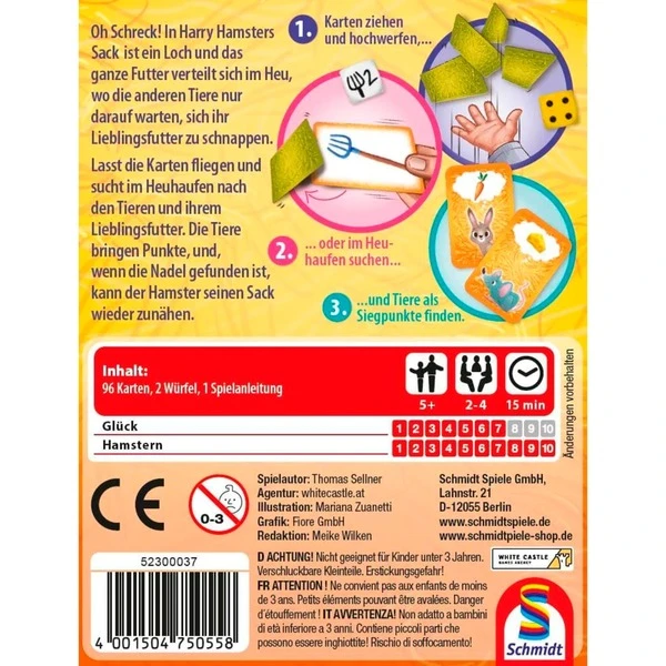 Schmidt Spiele Die Nadel Im Heuhaufen, Kartenspiel 3 Schmidt Spiele Die Nadel Im Heuhaufen, Kartenspiel – Bild 3