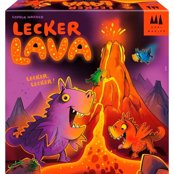 Schmidt Spiele Drei Magier: Lecker Lava, Brettspiel 1 Schmidt Spiele Drei Magier: Lecker Lava, Brettspiel