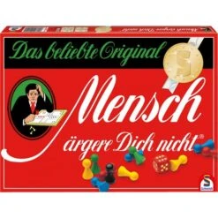 Schmidt Spiele Mensch ärgere Dich Nicht - Jubiläumsausgabe, Brettspiel