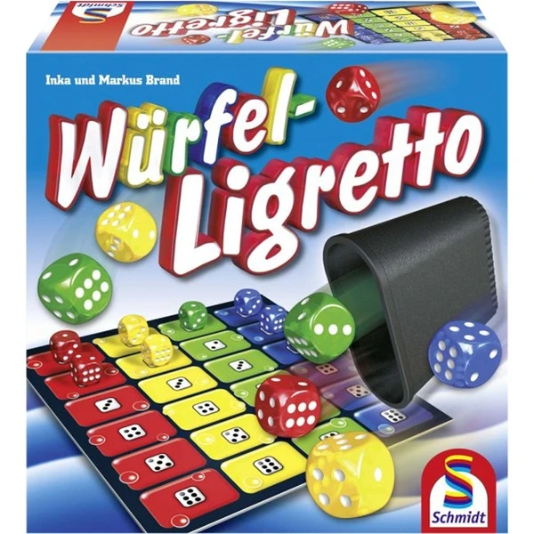 Schmidt Spiele Würfel Ligretto, Würfelspiel 1 Schmidt Spiele Würfel Ligretto, Würfelspiel