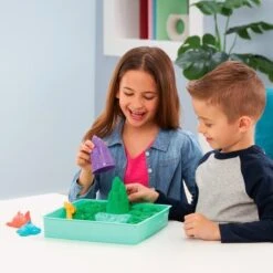 Spin Master Kinetic Sand - Sandbox Set Grün, Spielsand -Playmobil Store Spin Master Kinetic Sand Sandbox Set gr n Spielsand@@100007973 3