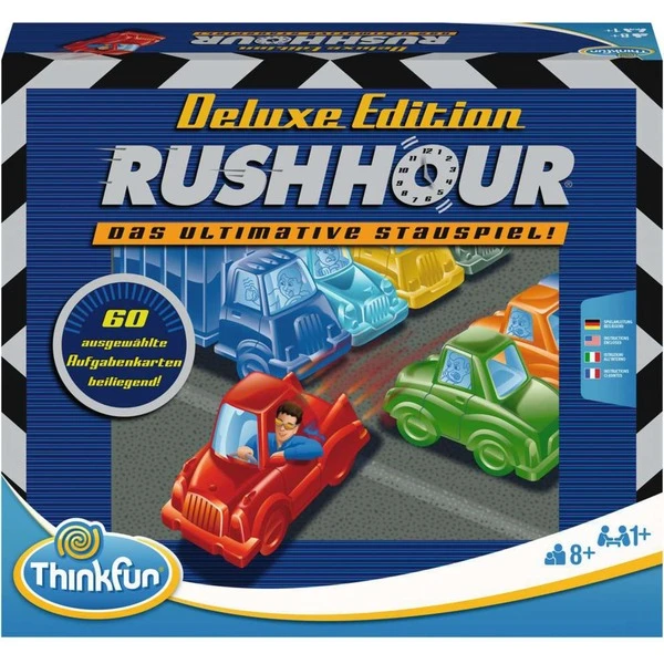 THINK FUN Rush Hour Deluxe 2021, Brettspiel 1 THINK FUN Rush Hour Deluxe 2021, Brettspiel